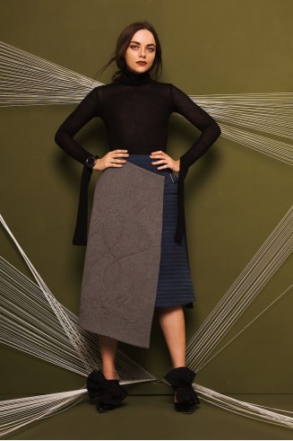 Yat-Sen Quilted Skirt